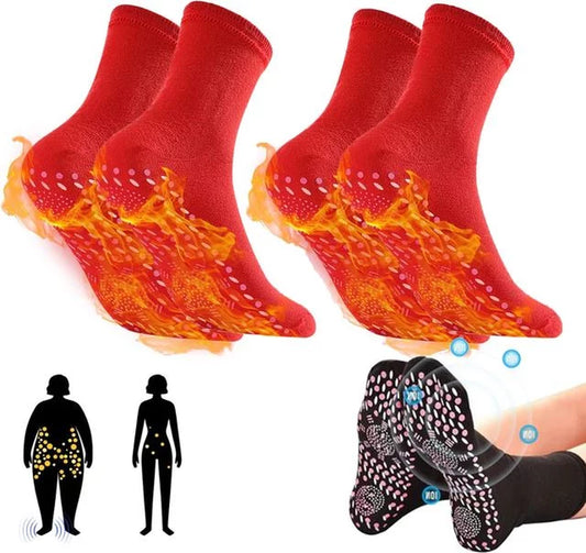 Tourmaline Slimming Health Sock, Slimming Health Sock, Thermotherapeutic Sock, Self Heating Socks,Men Women Slimming Health Household Gloves